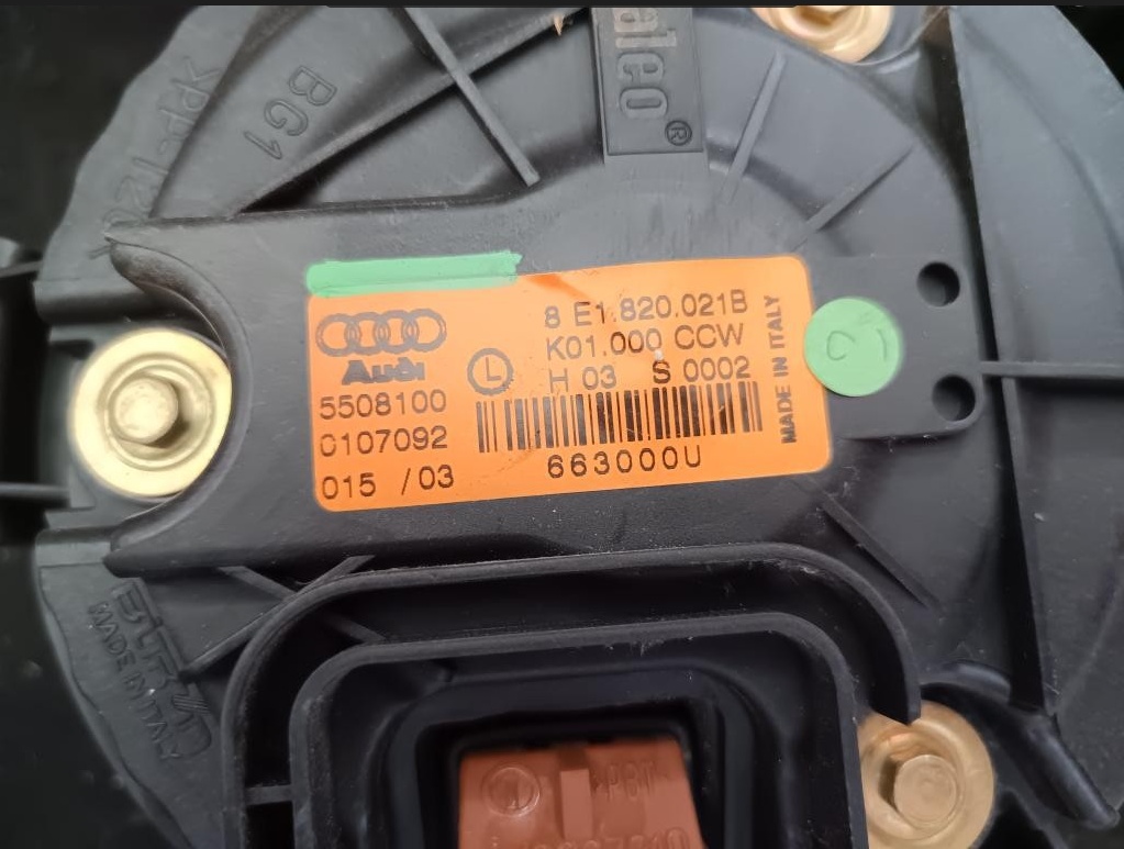 Ventilator kurenia audi a4 b6 b7 - 2