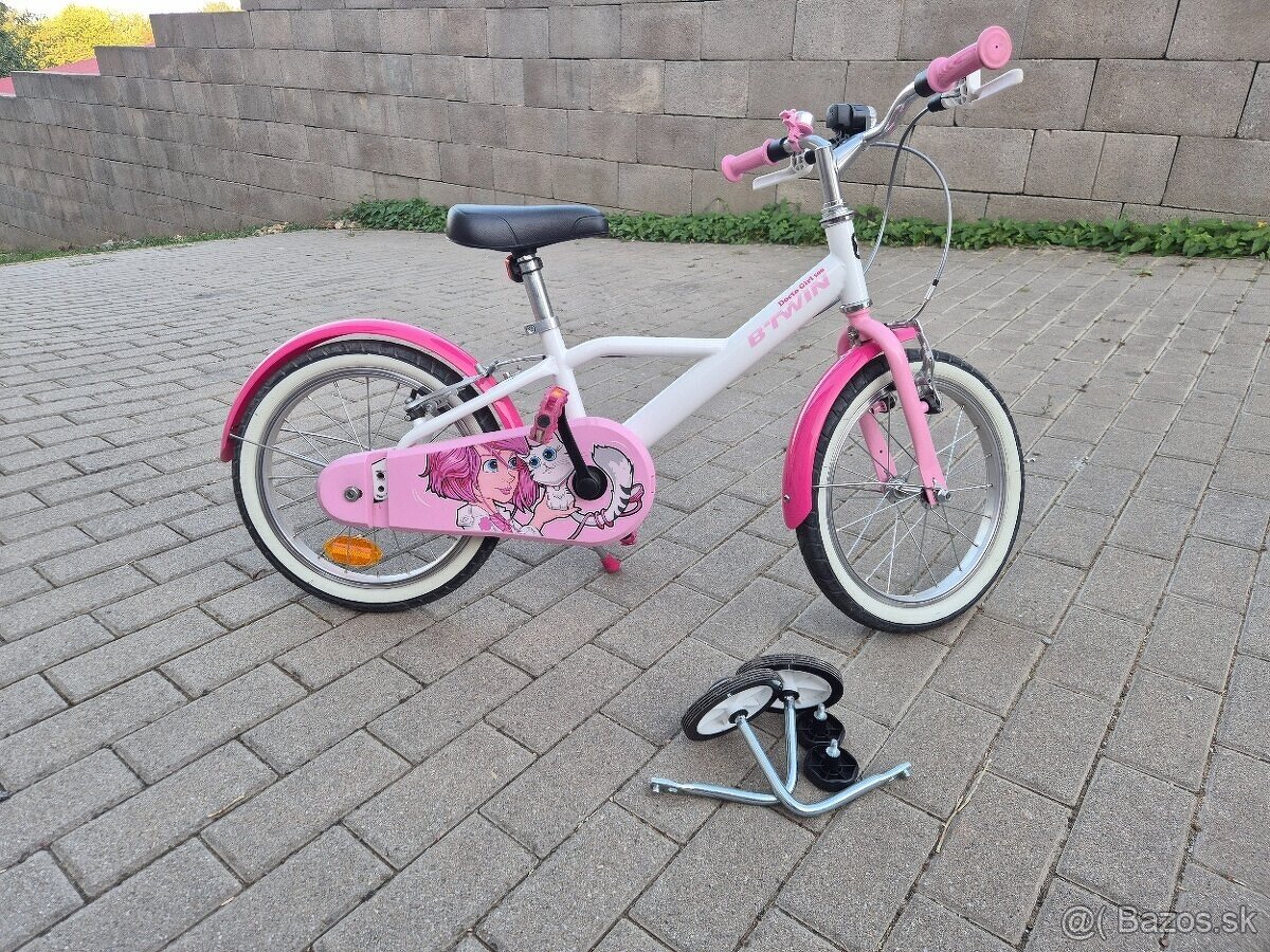 16" dievčenský bicykel BTWIN 500 Docto Girl - 2
