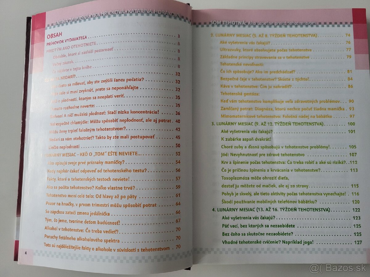 Kniha "Som tehotná" - 2