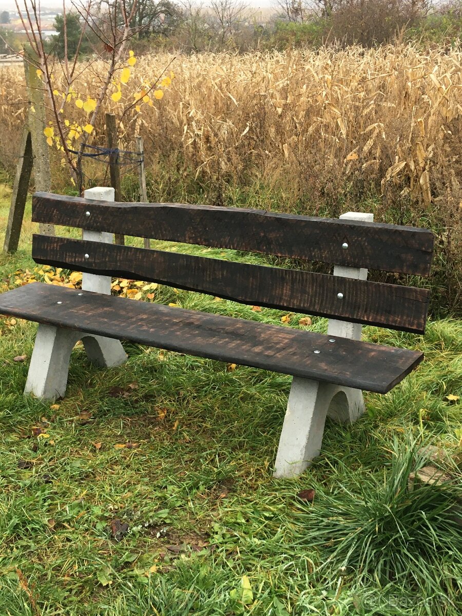 Záhradná lavička - 2