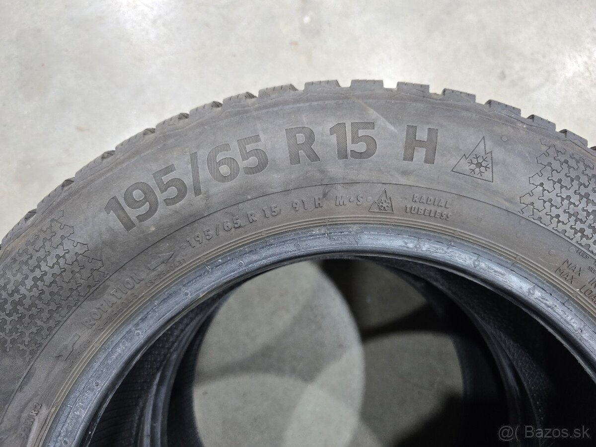 195/65/R15 zimna wintercontact TS870 - 2