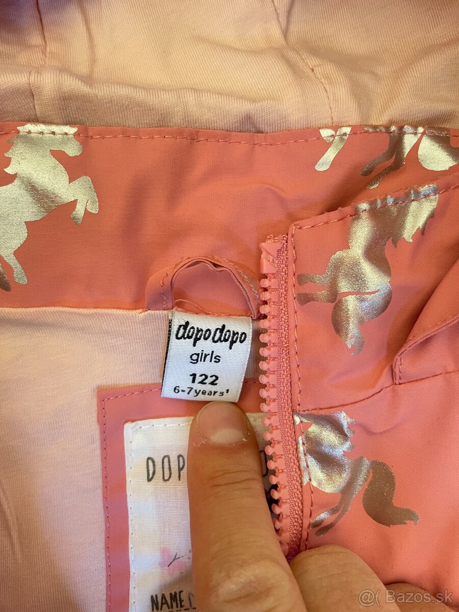 Dievčenská prechodná bunda (Parka) DopoDopo 122 - 2