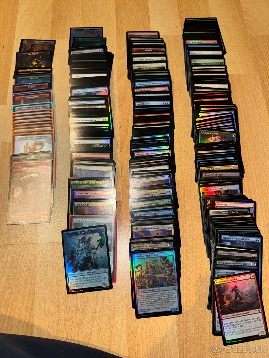 Predam tuto kopu kariet MTG rozny stav rozny jazyk - 2
