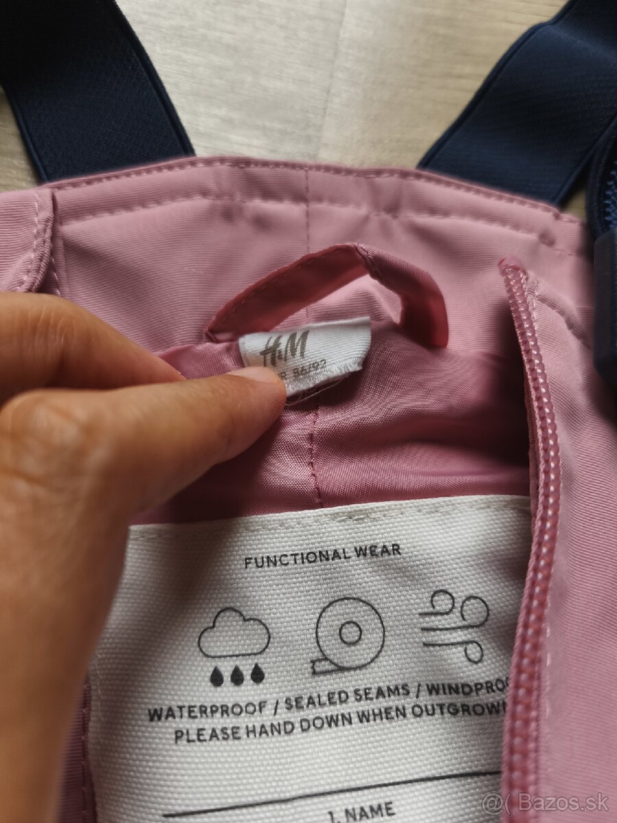 Nepremokavé nohavice 86/92 - 2