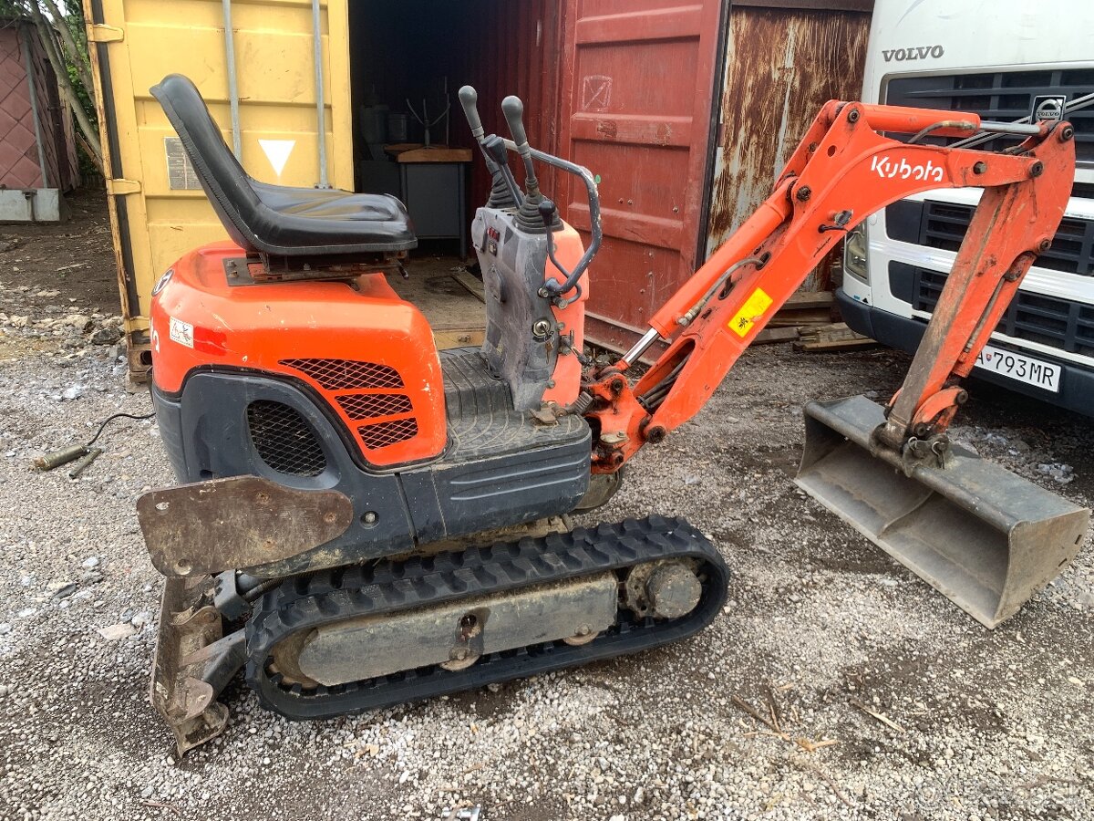 Minibager Kubota - 2