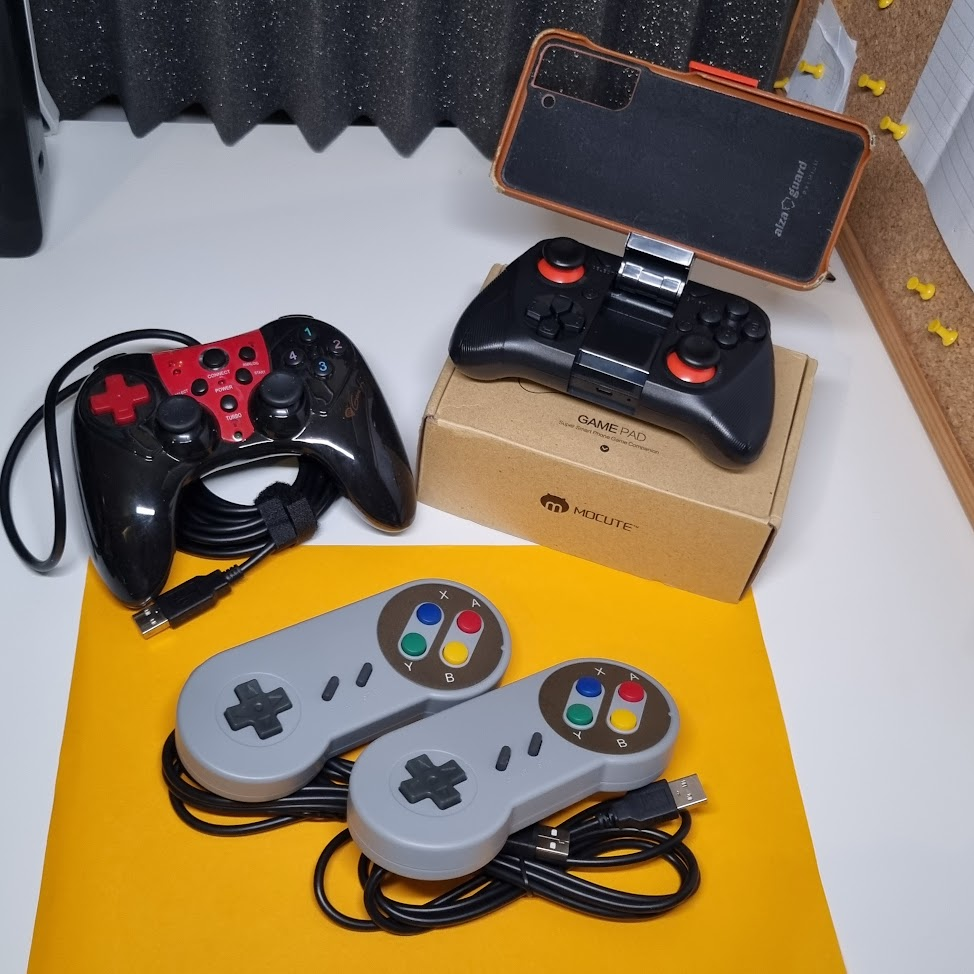 Herny ovladac Mocute Bluetooth Android Gamepad 3ds - 2