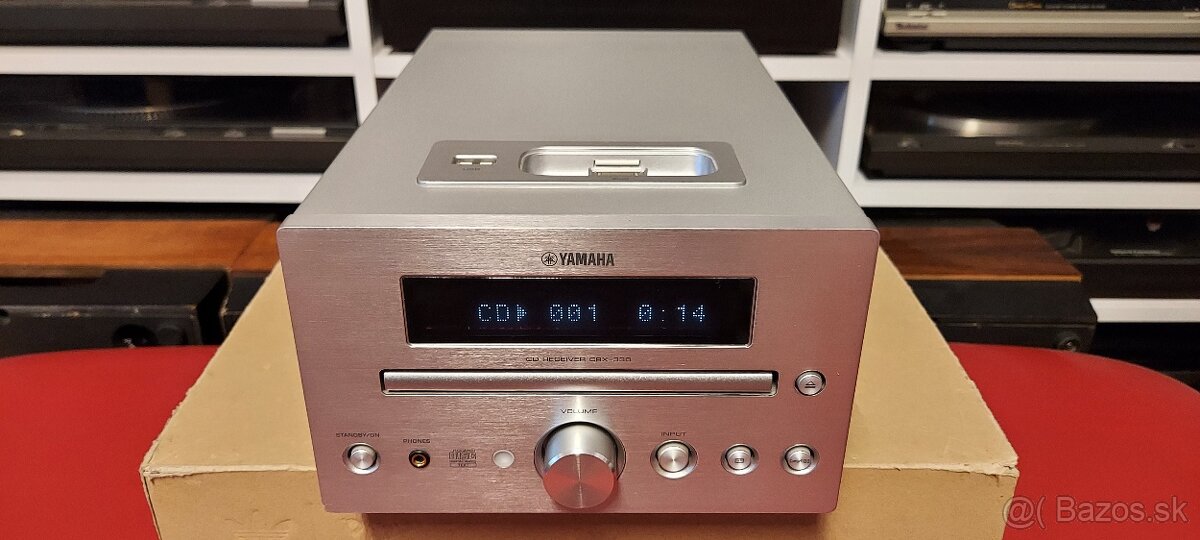 Predám mini systém Yamaha CRX-330 - 2