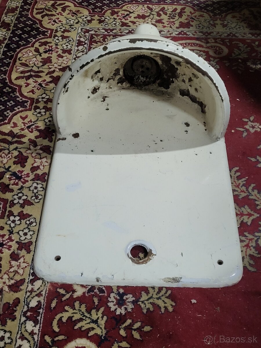 Liatinové umývadlo - 2