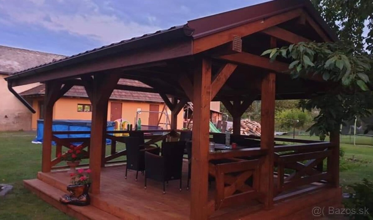 Altánky, drevo stavby, terasy... - 2