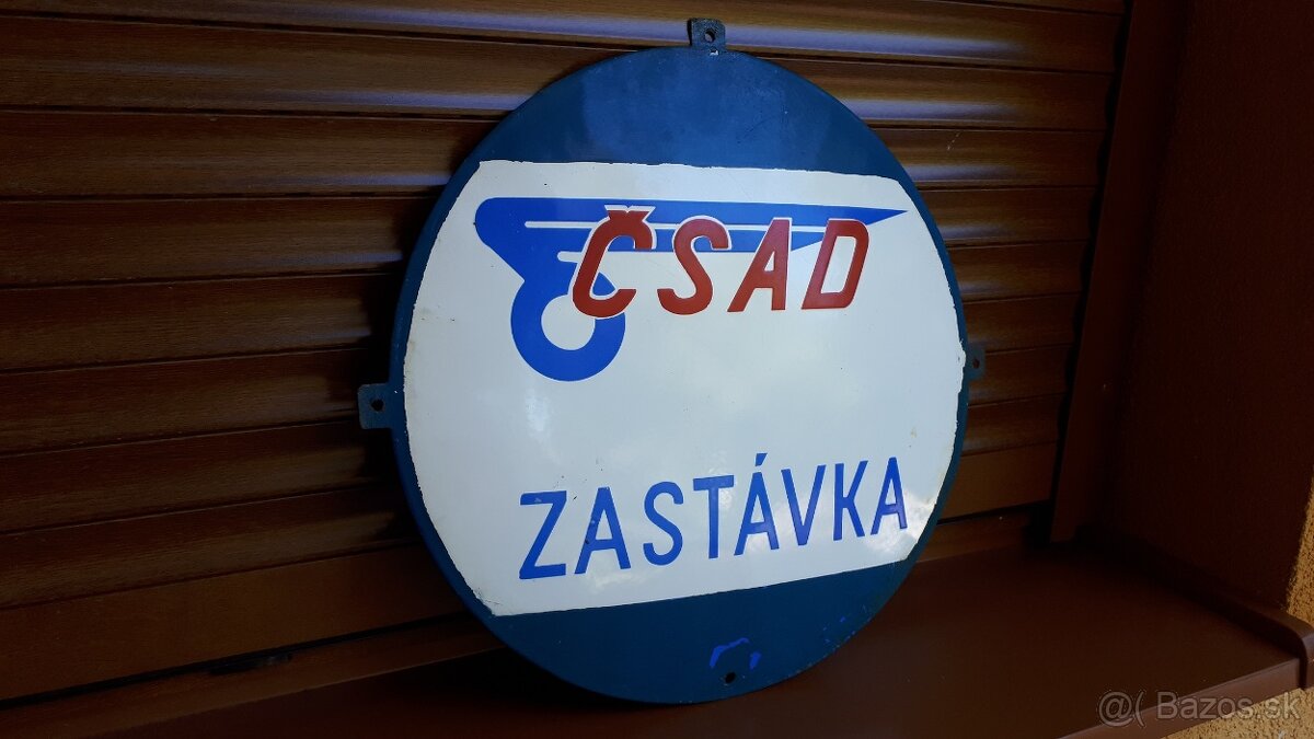 Plechova tabula: CSAD - 2