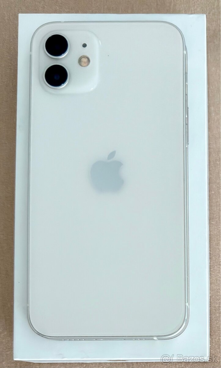 Predám Apple iPhone 12 64GB biely - 2