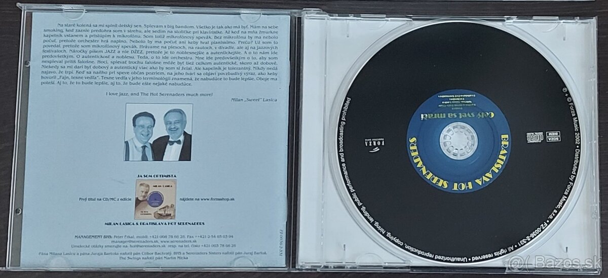Milan Lasica- Celý Svet Sa Mračí - CD - 2