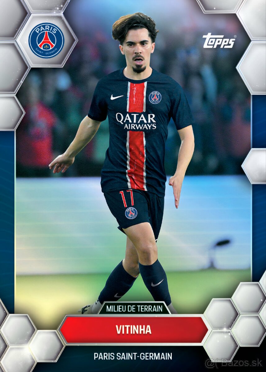 Karty Topps Paris Saint-Germain Fan Set 2024/25 - 2