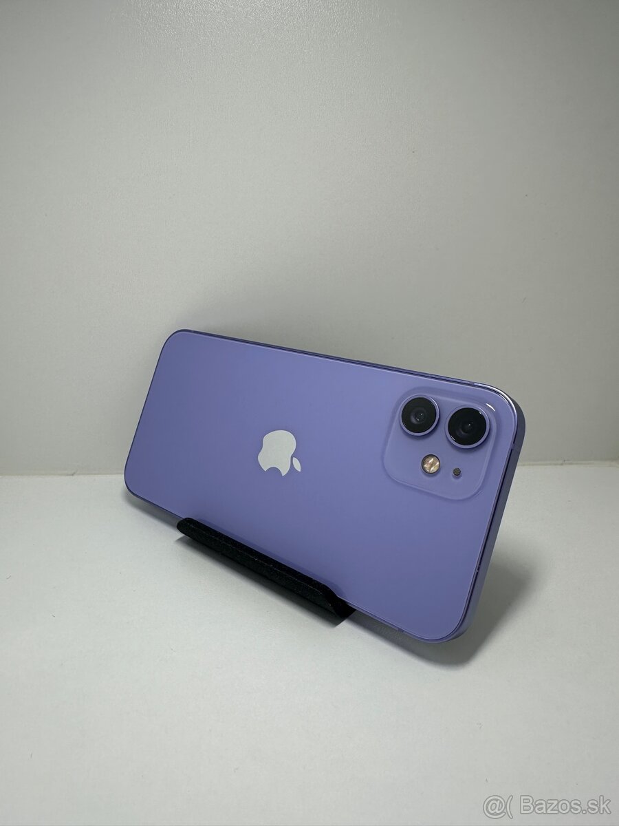 iPhone 12 128GB PURPLE - 100% BATÉRIA - 2