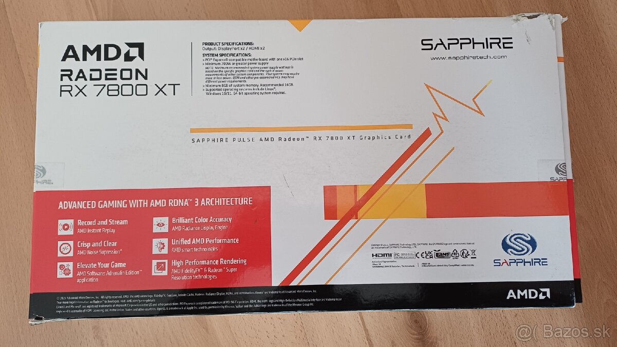 SAPPHIRE AMD RX 7800 XT - 2
