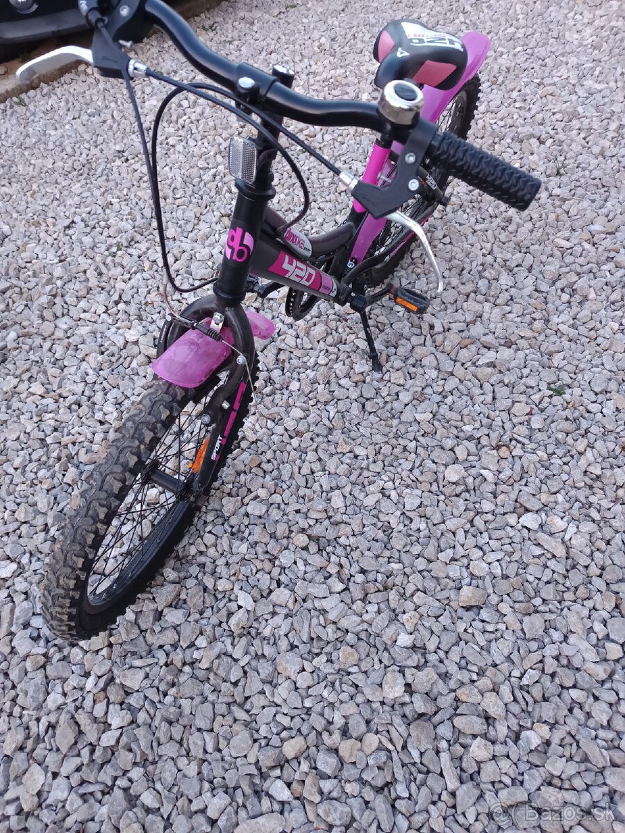 Dievčenský bicykel DinoBikes 20" - 2