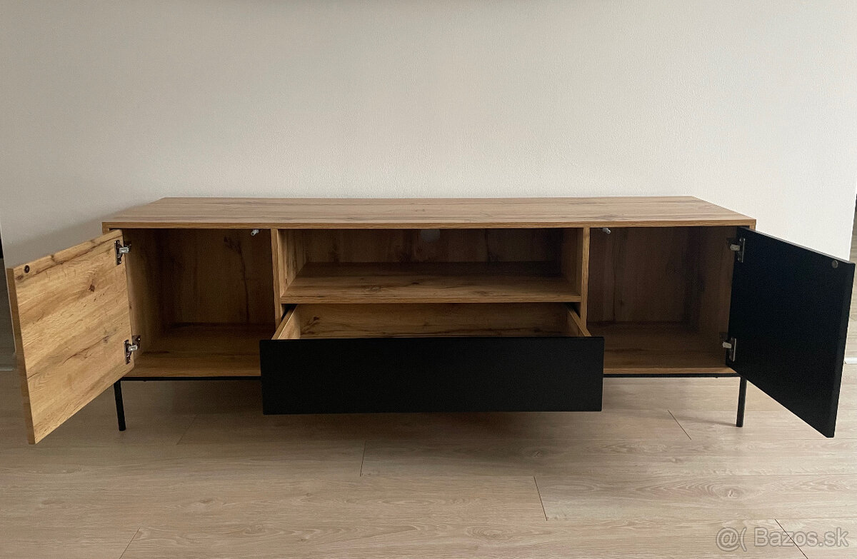 🖤 Moderný set nábytku – TV stolík - 2