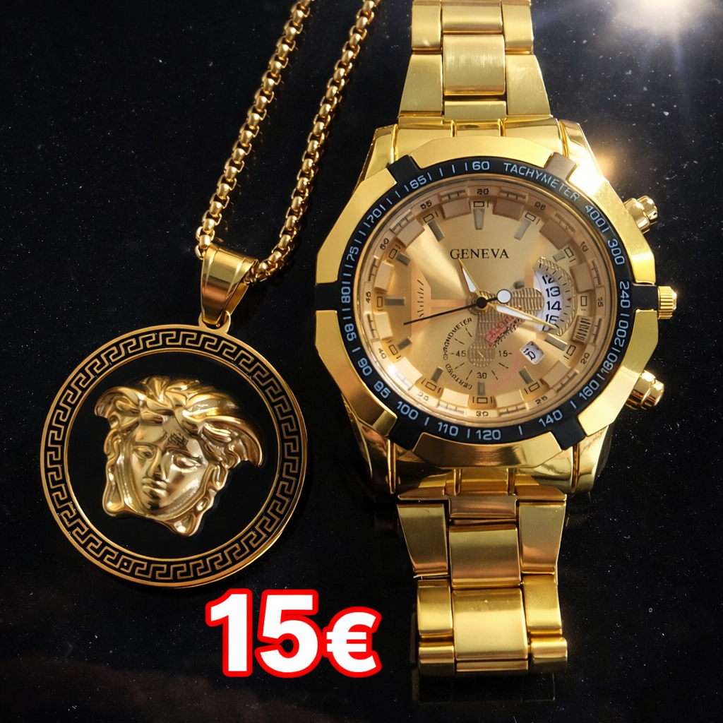 Pánske hodinky + náhrdelník - 2