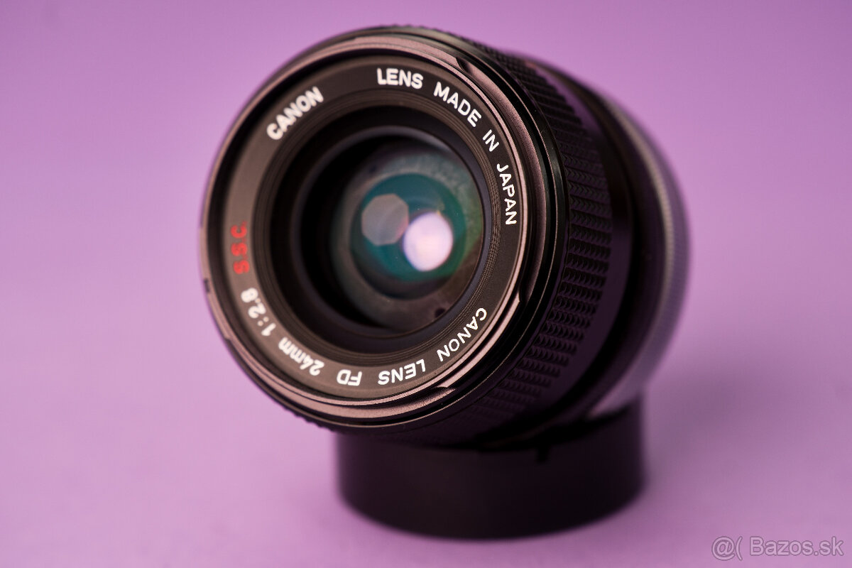 Canon FD 2.8/24mm SSC. - 2