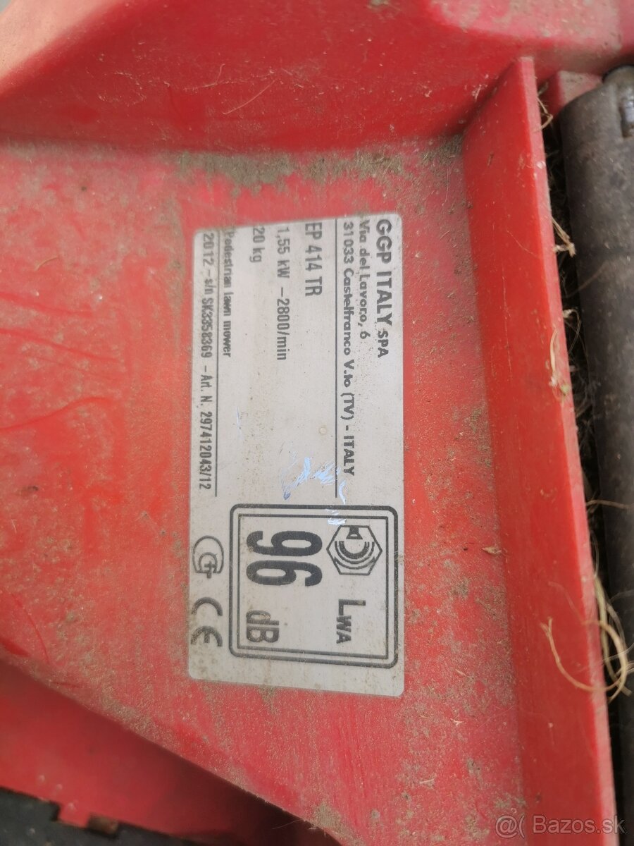 Kosačka s pojazdom - 2