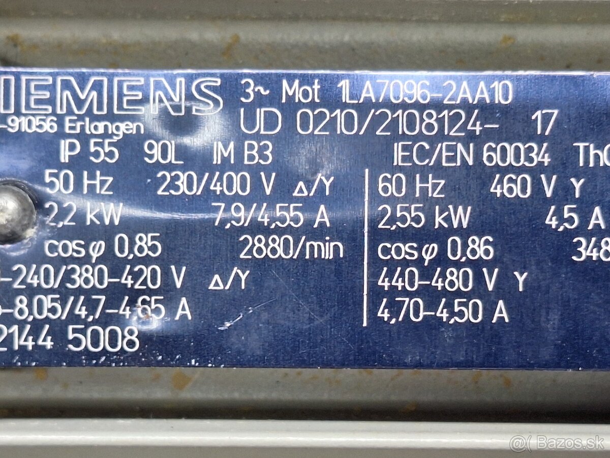 Motor 2,2kw-2865ot - 2