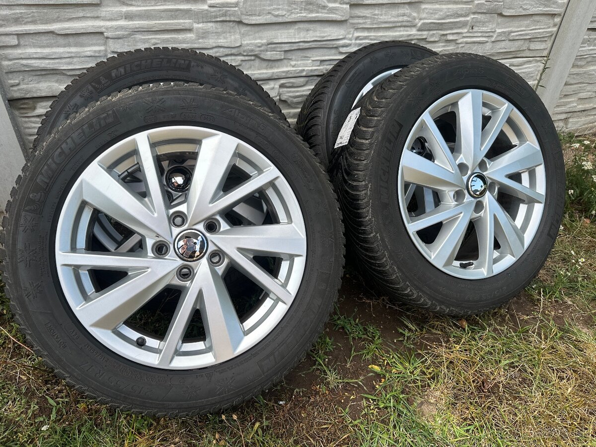 Zimná sada R17 5x112 + 215/55R17 - 2