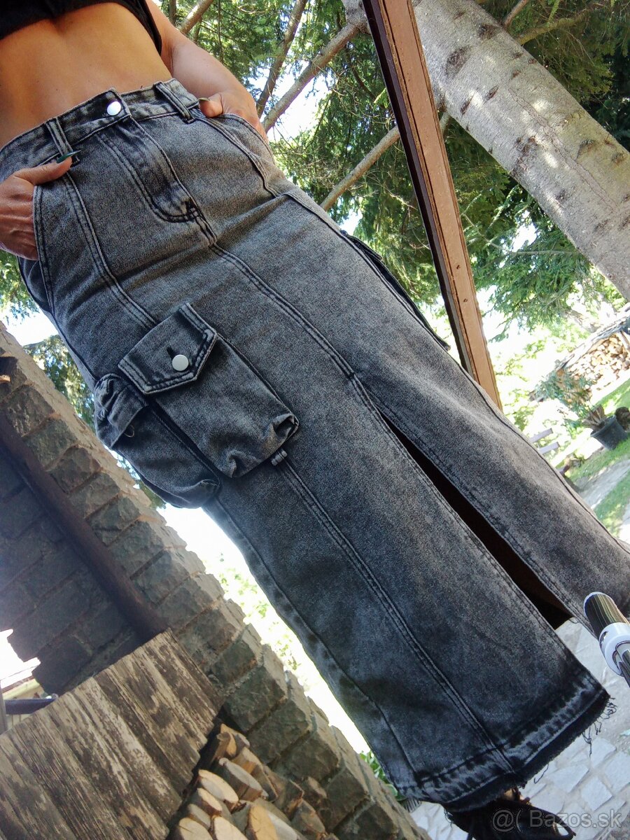 Maxi cargo sukna - 2