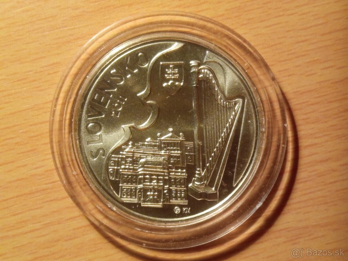 Ján Cikker 10€ 2011 BK – Investičné striebro - 2