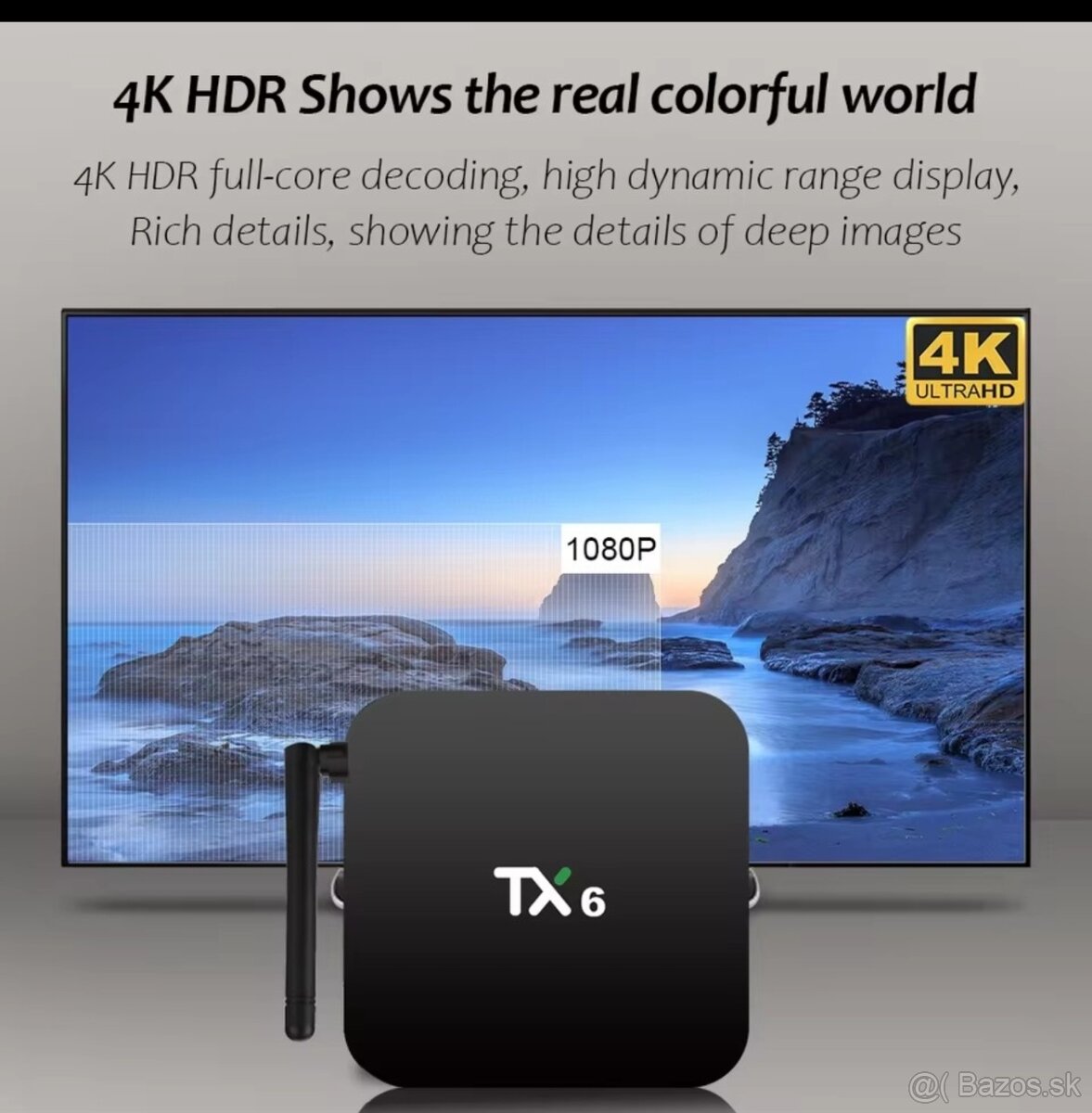 Android tv box ,nový - 2