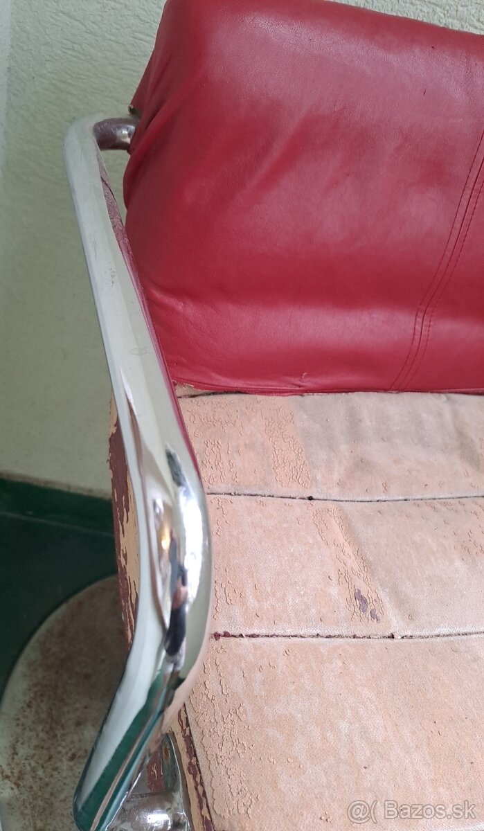Retro kadernicka stolicka - 2