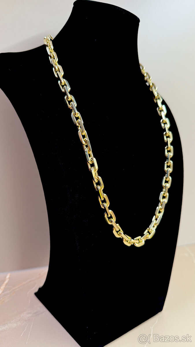 Zlata retiazka anker pilka 14k 585/1000 216,39g - 2