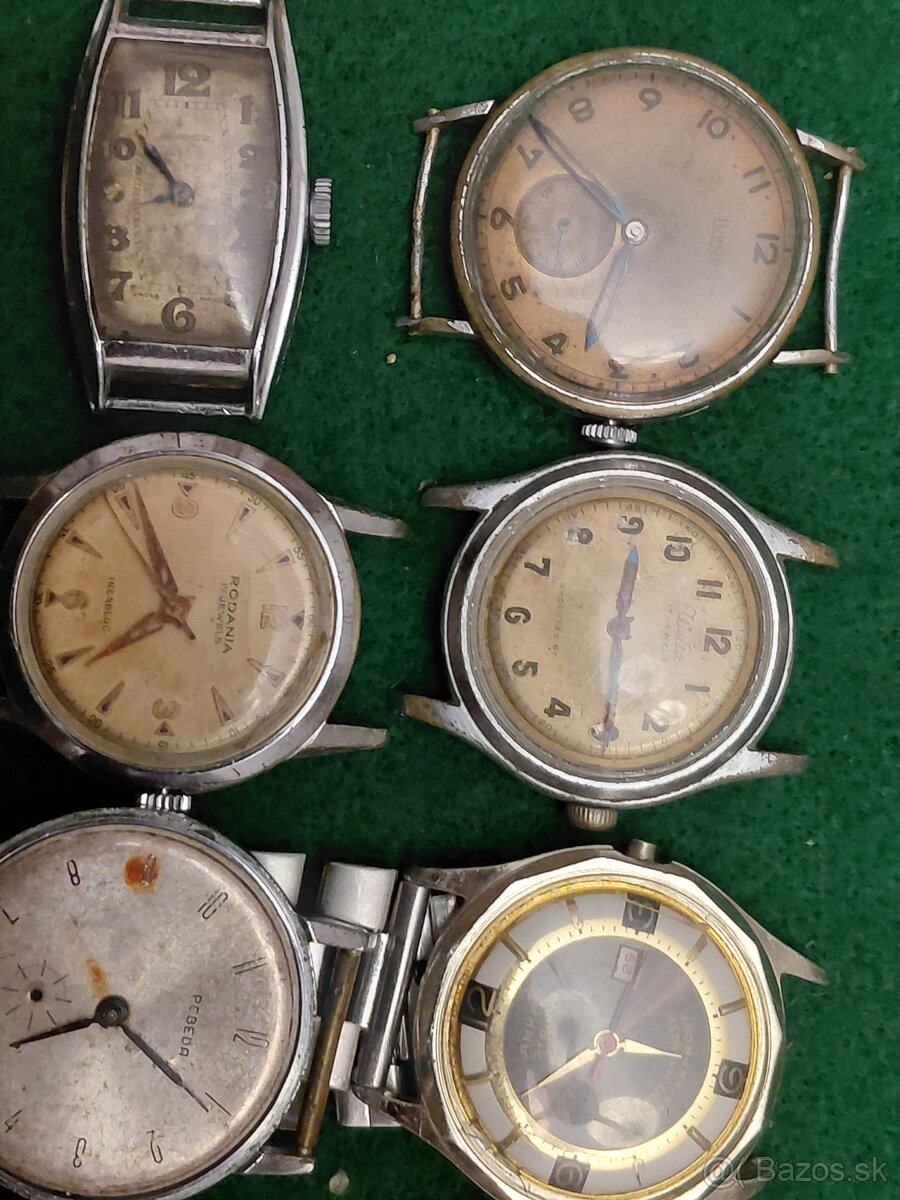 10 x ROZNE HODINKY NA OPRAVU 150EU - 2