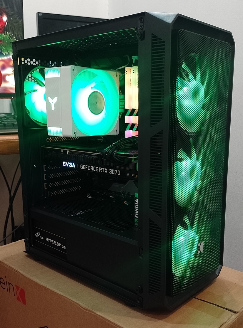 Herný PC – Ryzen 5 + RTX 3070 +NVMe+ Windows 11 Pro - 2