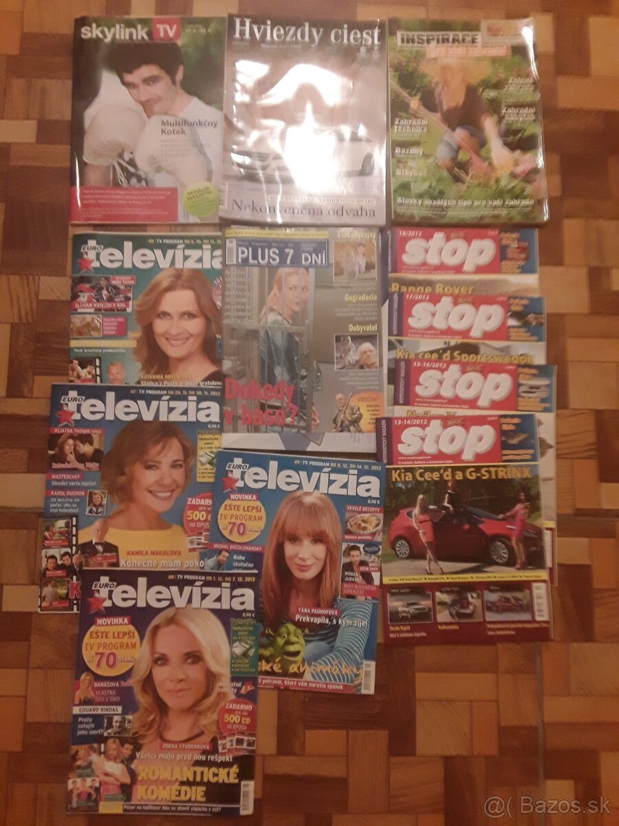 Casopisy ,rozne,stop, eva,tv, - 2