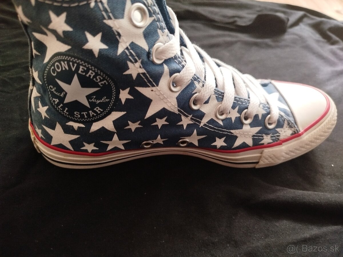 Converse Chuck Taylor All Star – modré, ako nové (37,5 EU) - 2