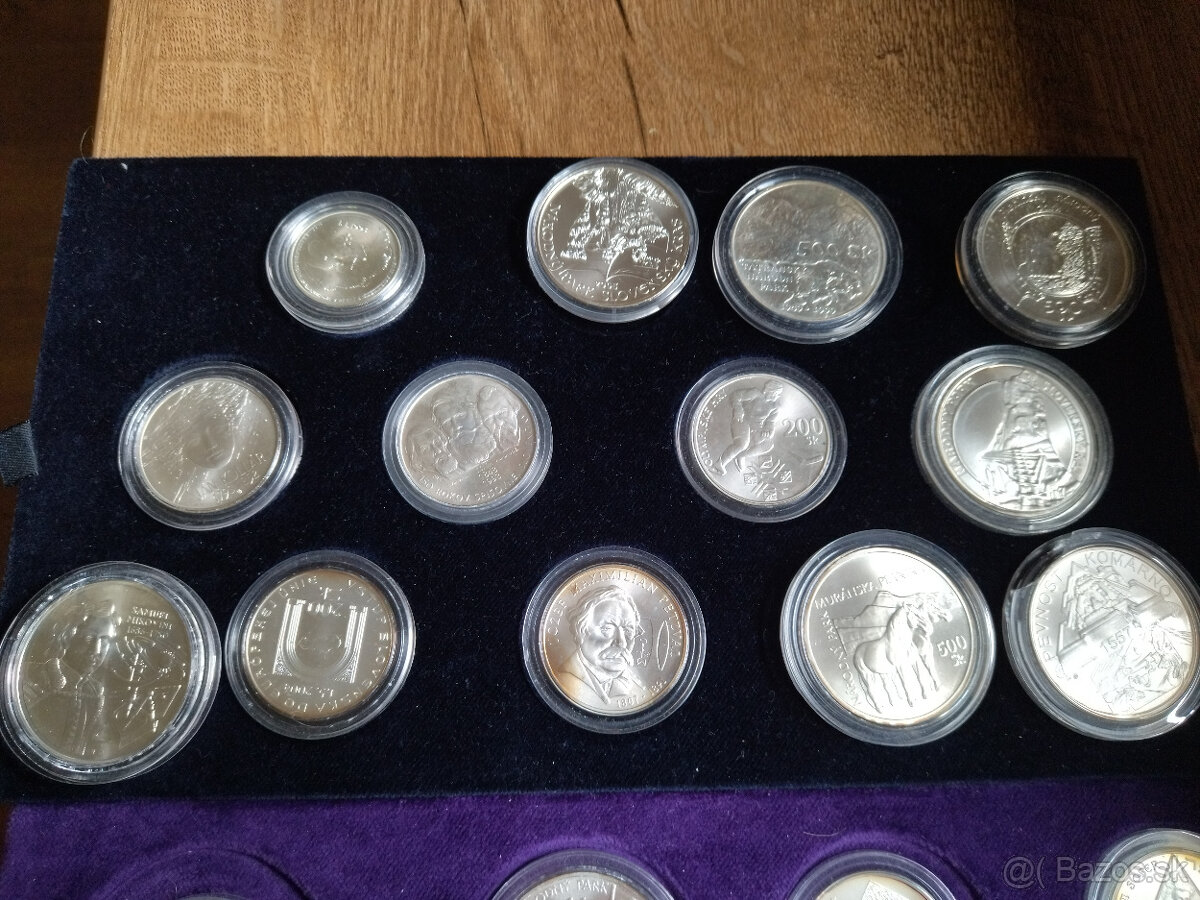 Predám strieborné mince - BK - 2