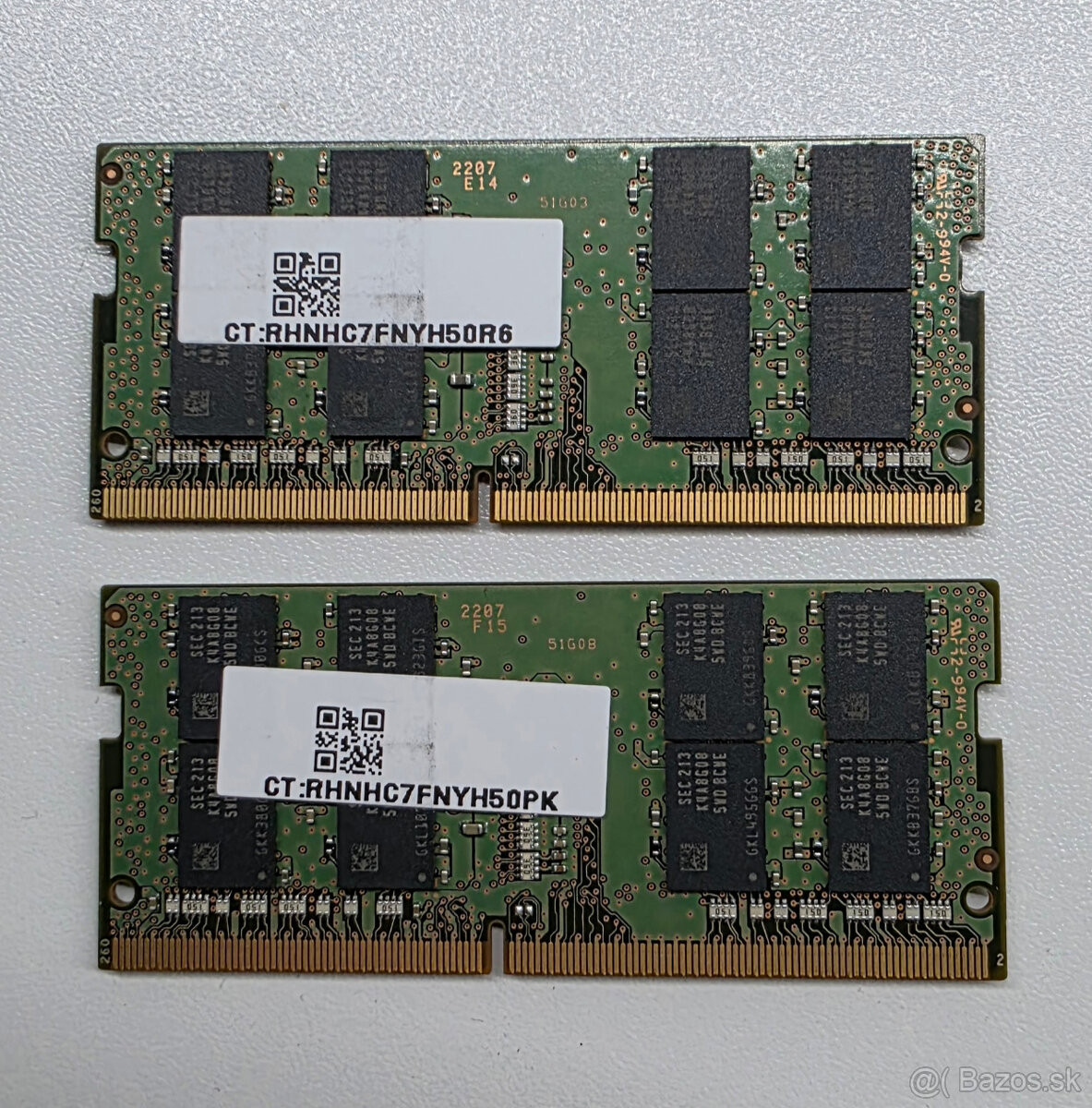 Predam DDR4 16GB 3200 HMz Samsung NTB SODIMM - 2