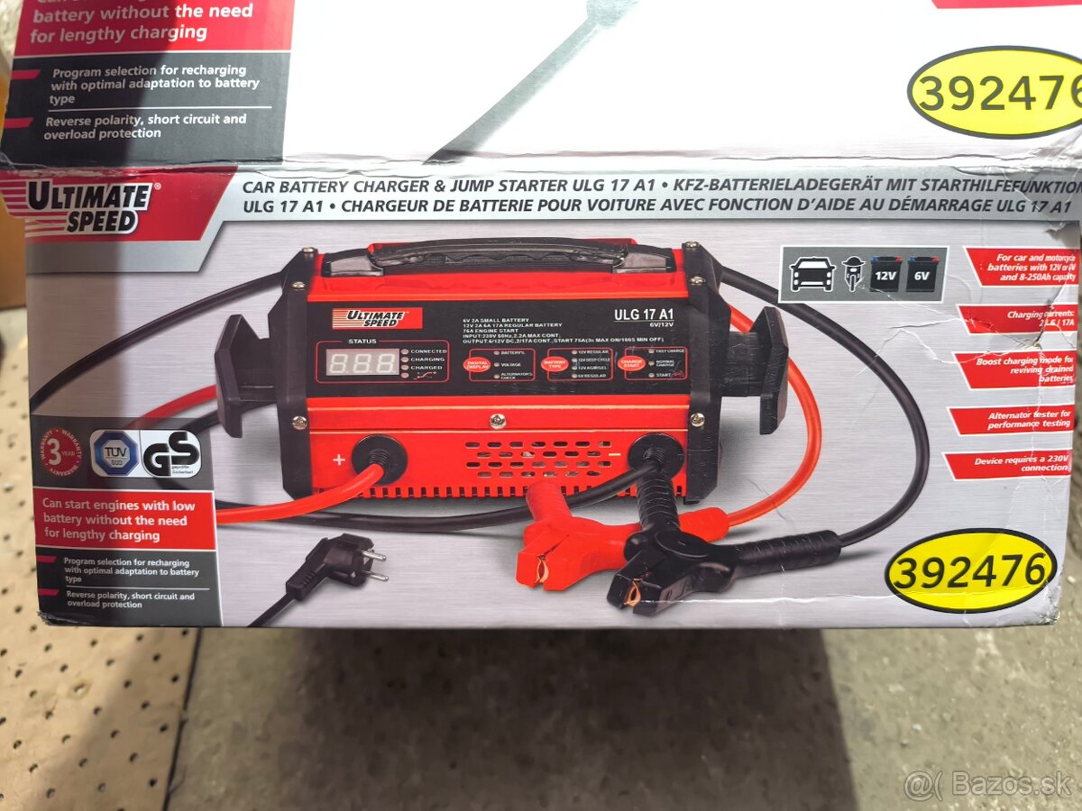 AUTONABÍJAČKA + JUMP STARTER - 2