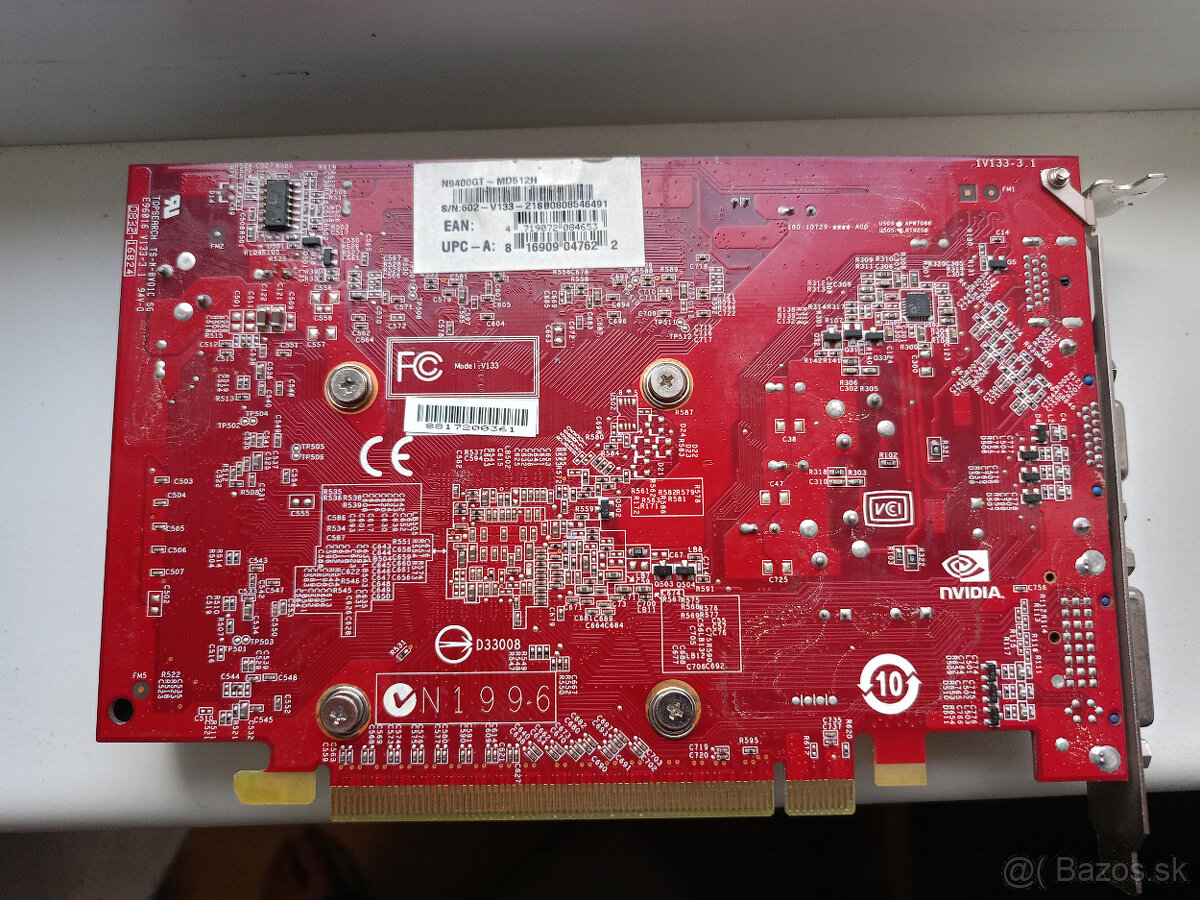 Grafická Karta MSI N9400GT-MD512H 512MB DDR2 - 2