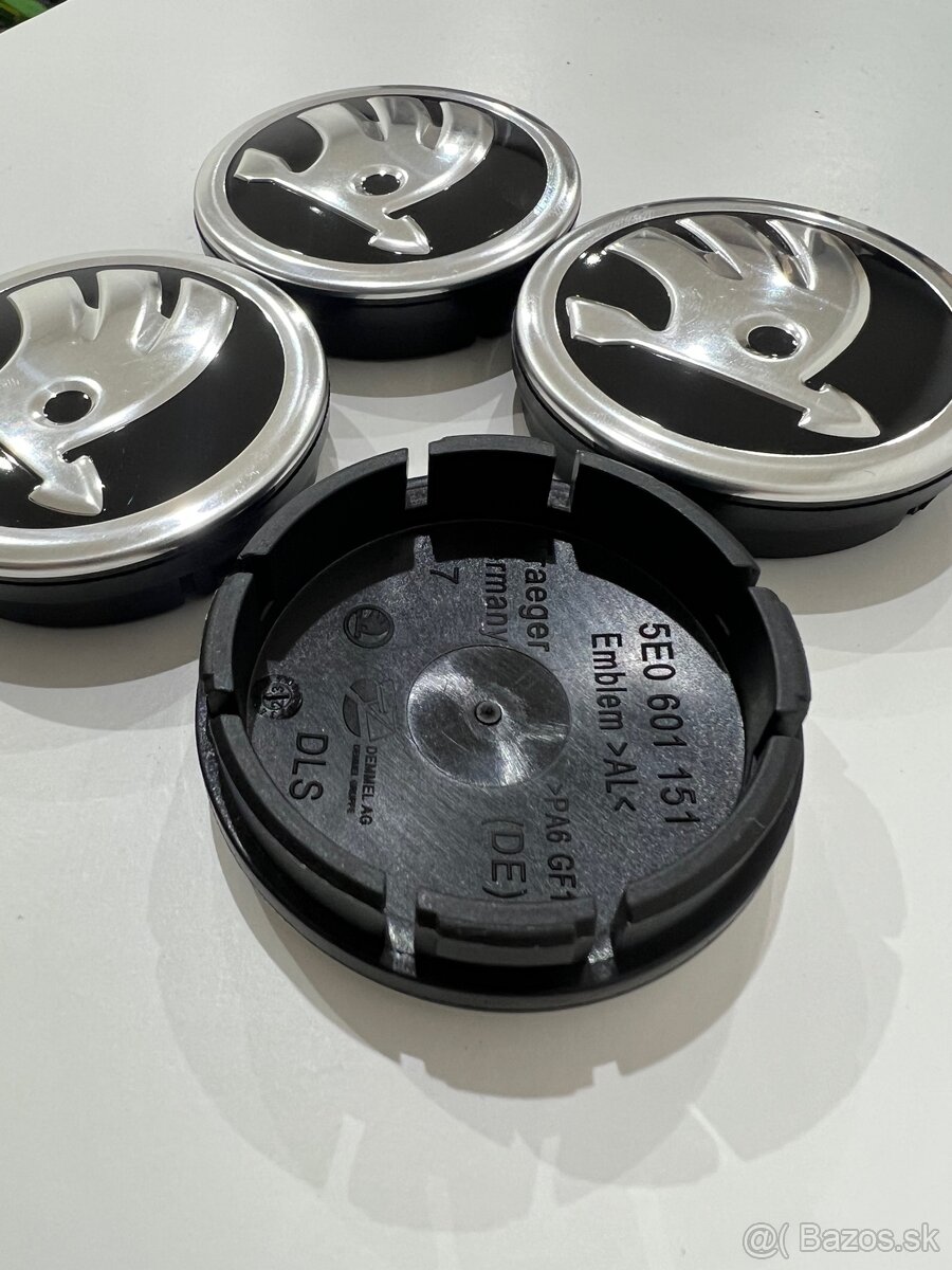 Škoda 56mm - stredove krytky - 2