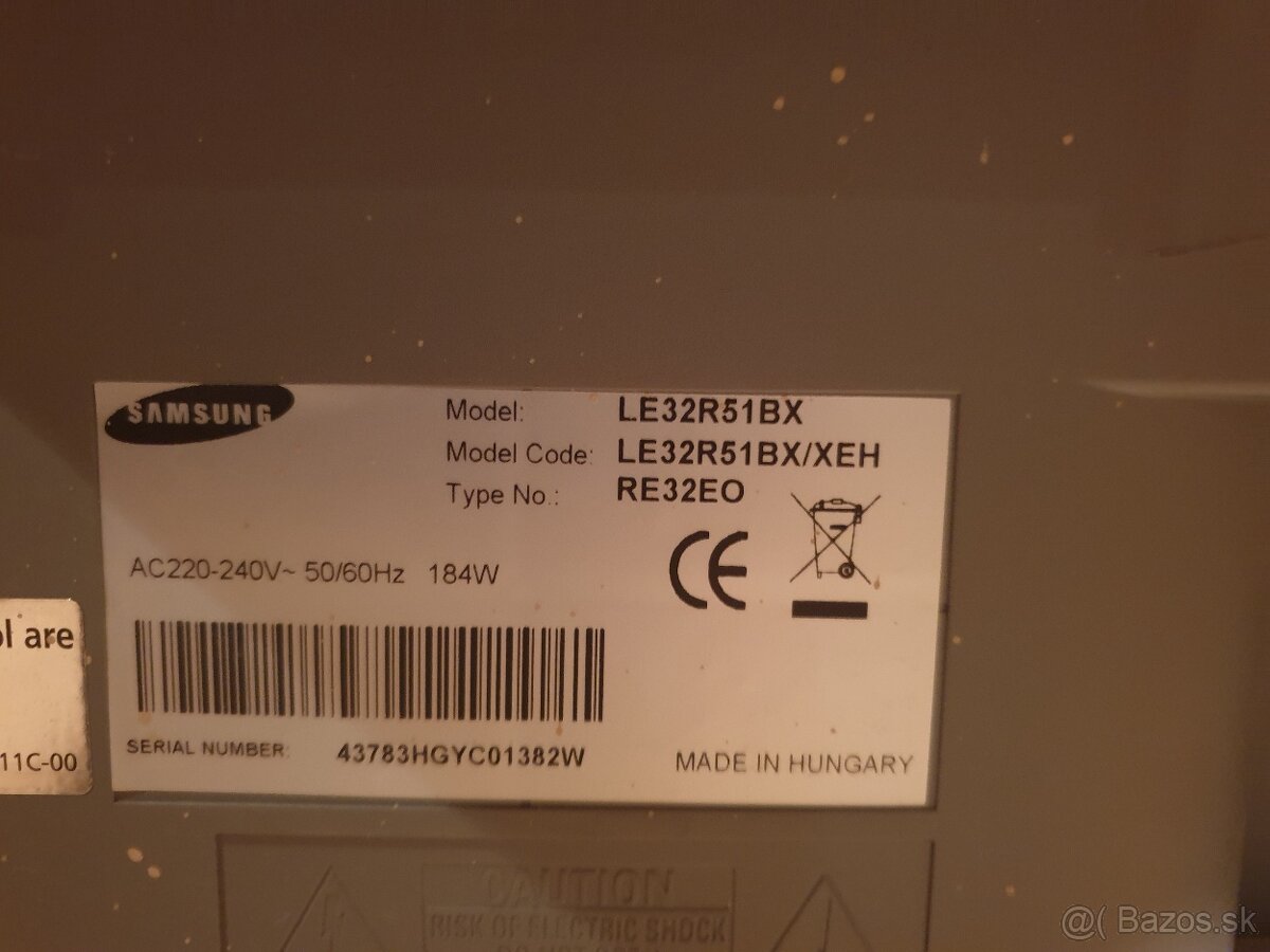 Televízor SAMSUNG - 2