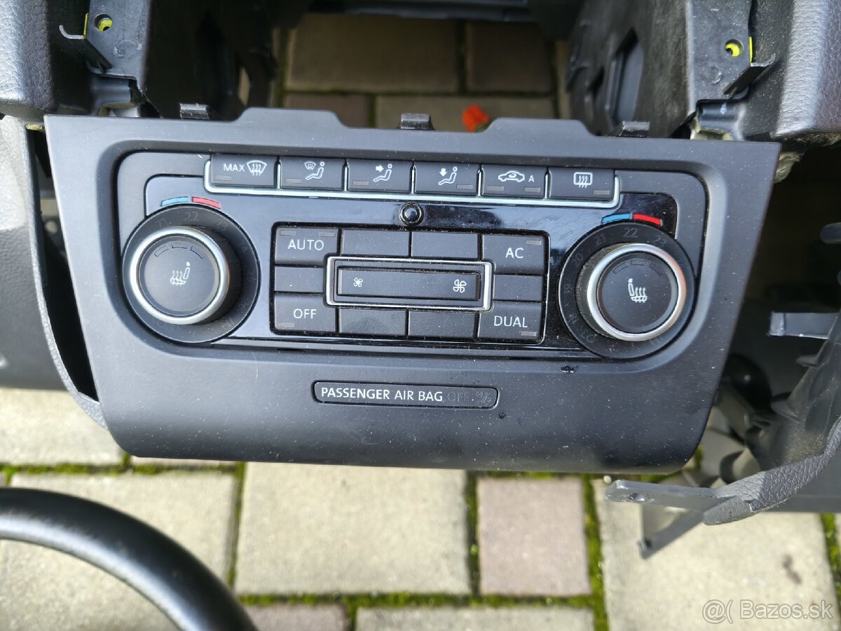 Panel ovládania klimatizácie golf 6 - 2