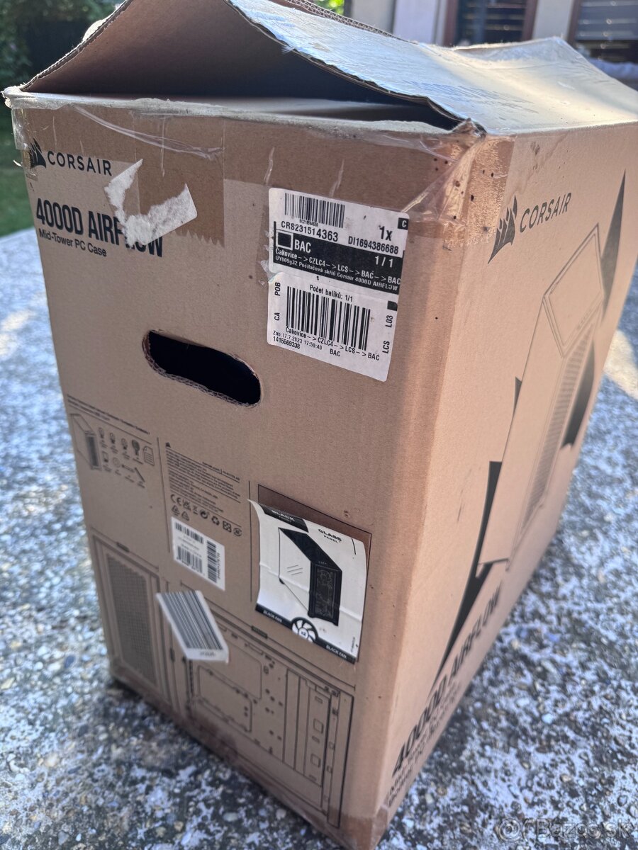 Corsair, case 4000D - 2