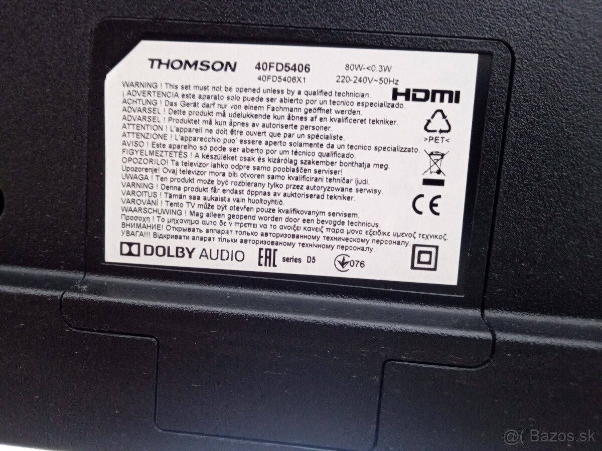 TV THOMPSON 40' - 2
