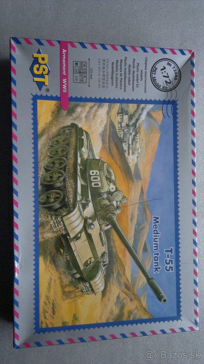 plastikové modely bojovej techniky 1/72 - 2