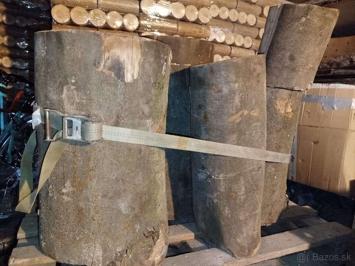 Drevený bukový vklát na rúbanie - 2