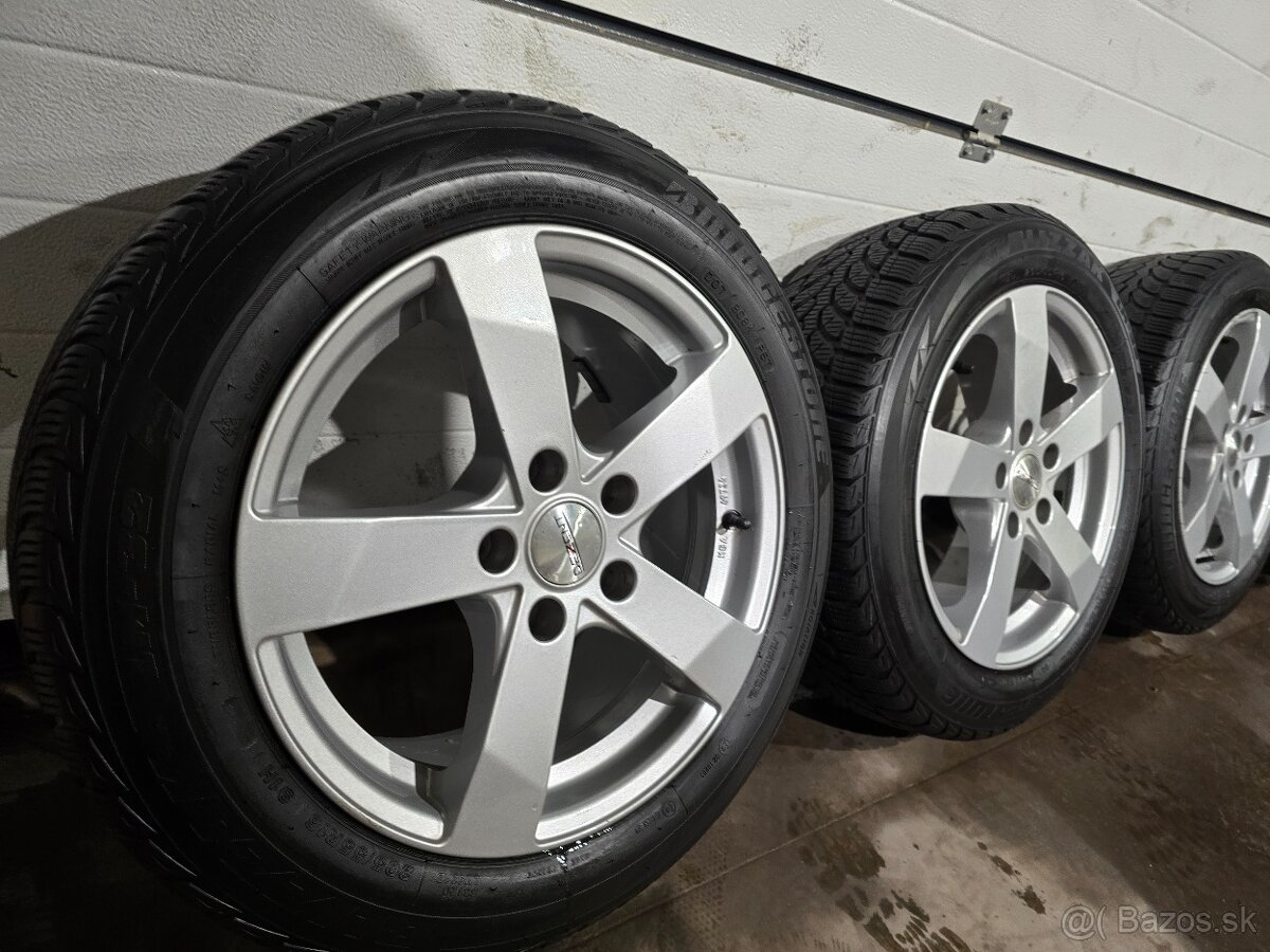 Zimná Sada Dezent 5x112+Bridgestone 205/55 R16 - 2