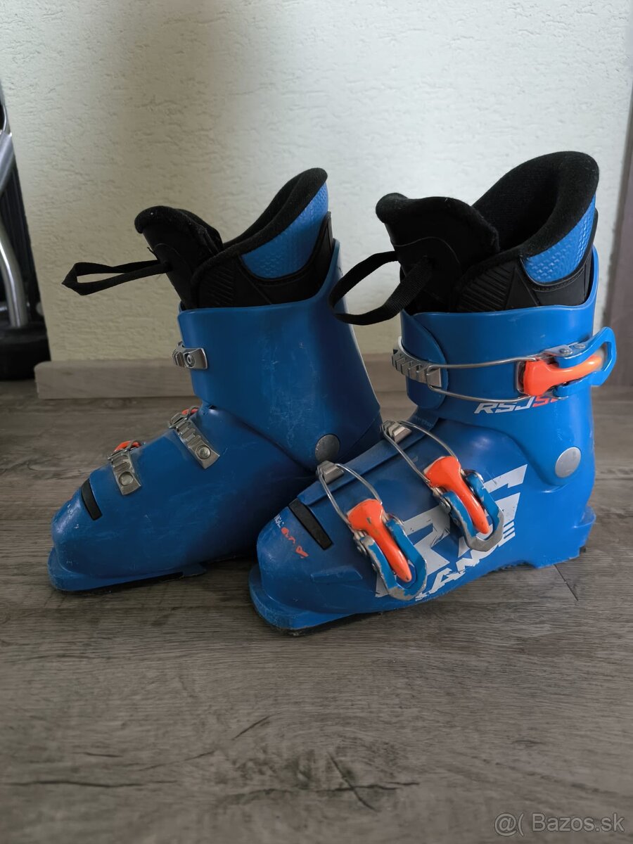 Lange Detské lyžiarky RSJ 50 blue/orange 205 velkost 32 - 2