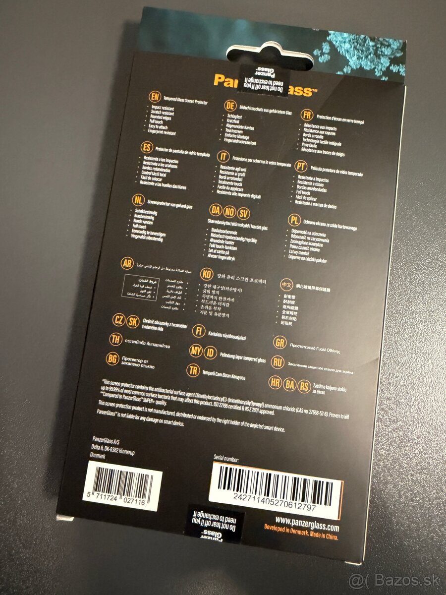 Temperované sklo PANZER GLASS - iPhone 12 / 12 Pro - 2
