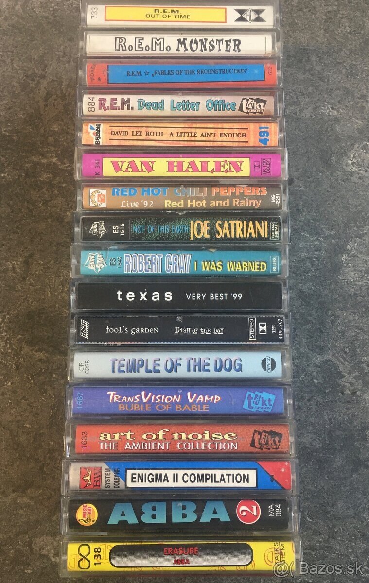 MC kazety pop, rock - 2